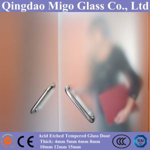 12мм Киселинно ецнато стъкло