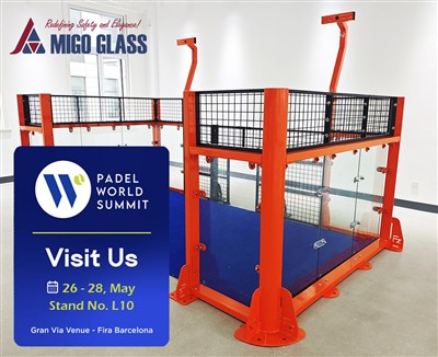 MIGO GLASS ще представи проекта-Ready Padel Court Solutio...