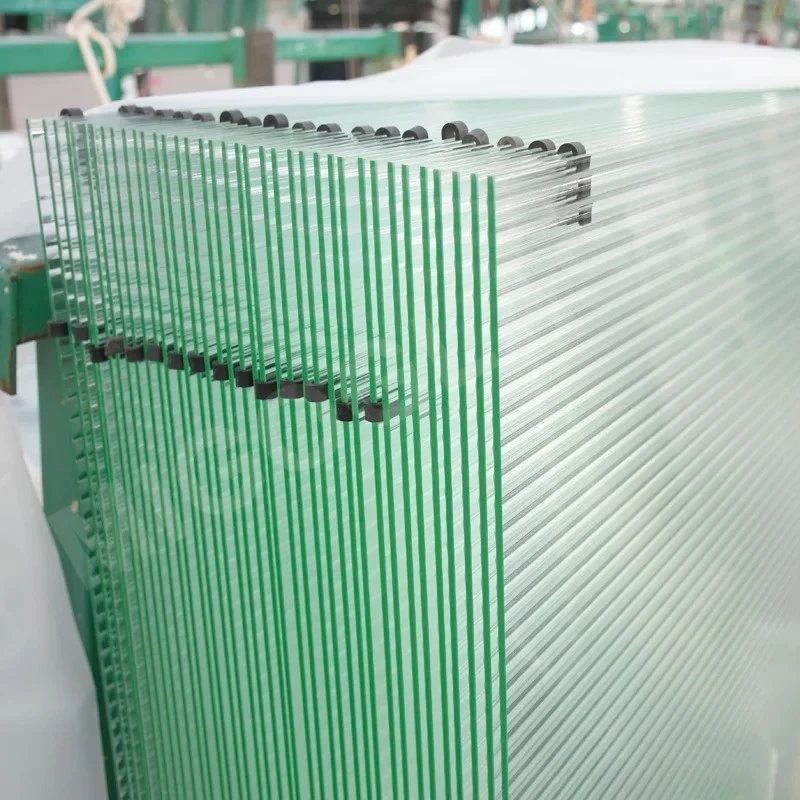 low iron fluted shower glass