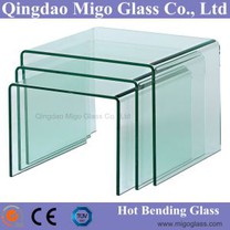 U-образна форма горещо огъване стъкло / U-завой стъкло за продажба