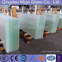 3.2mm нискокачествено закалено слънчево стъкло