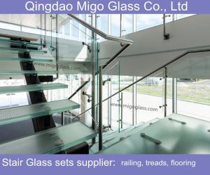 Стъклени стъпала против хлъзгане