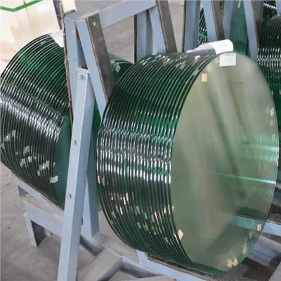 Кръгло закалено стъкло за плотове