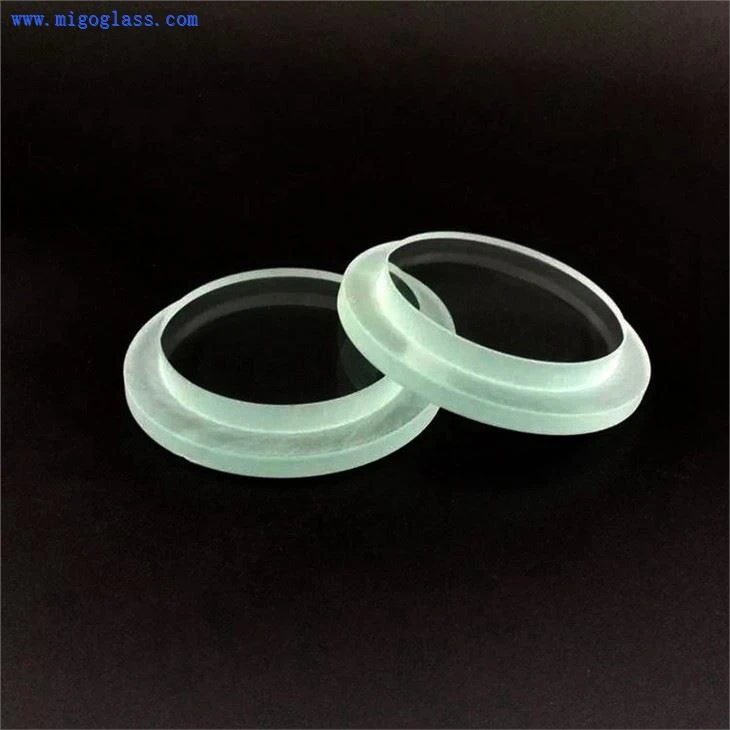 Clear Glass Lamp Shade with Ground Edge